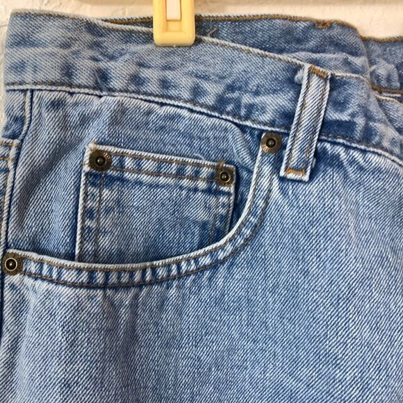 Eddie Bauer Light Wash Sz 14 High Waist Mom Jeans - Picture 4 of 10